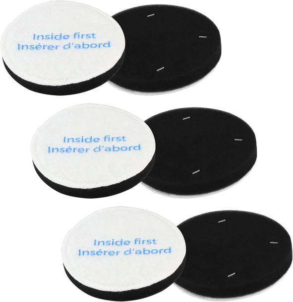E0202 Foam Filter For Eureka Powerspeed Neu180 Neu182A Neu181 Neu182B Neu188A Neu188 Neu186 Neu182 Neu180B Neu280 Neu190 Neu192A 6 Pack