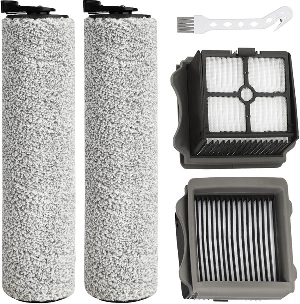 Ifloor3 Roller Brush For Ifloor 3 And Floor One S3 Cordless Wet Dry Vacuum Cleaner 2 Brush Roller+2 Hepa Filters