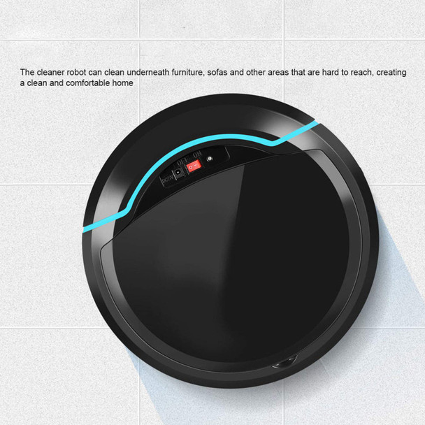 Robot Vacuum Cleaner, Usb Rechargeable Automatic Smart Robot Vacuum Floor Cleaner Household Sweeping Machine Black Robot Vacuum Cleaner, Usb Rechargeable Automatic Smart Robot Vacuum Floor Cleaner Household Sweeping Machine Black