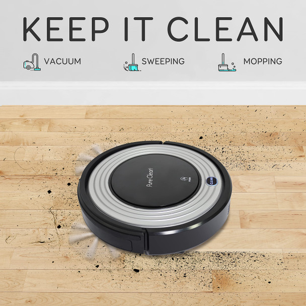 Serenelife Automatic Programmable Robot Vacuum Cleanerrobotic Auto Home Cleaning For Clean Carpet Hardwood Floor W Self Activation And Charge Dockpet Hair & Allergies Friendlypureclean Pucrc96B.8 Serenelife Automatic Programmable Robot Vacuum Cleanerrobotic Auto Home Cleaning For Clean Carpet Hardwood Floor W Self Activation And Charge Dockpet Hair & Allergies Friendlypureclean Pucrc96B.8