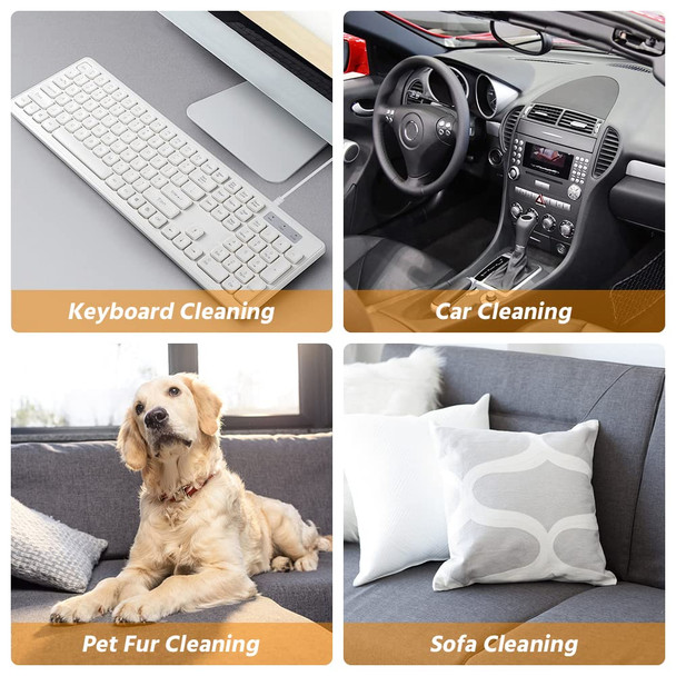 Uniqus Mini Handheld Vacuum Cordless, Keyboard Vacuum Cleaner, Rechargeable Computer Cleaner For Cleaning Small Areas