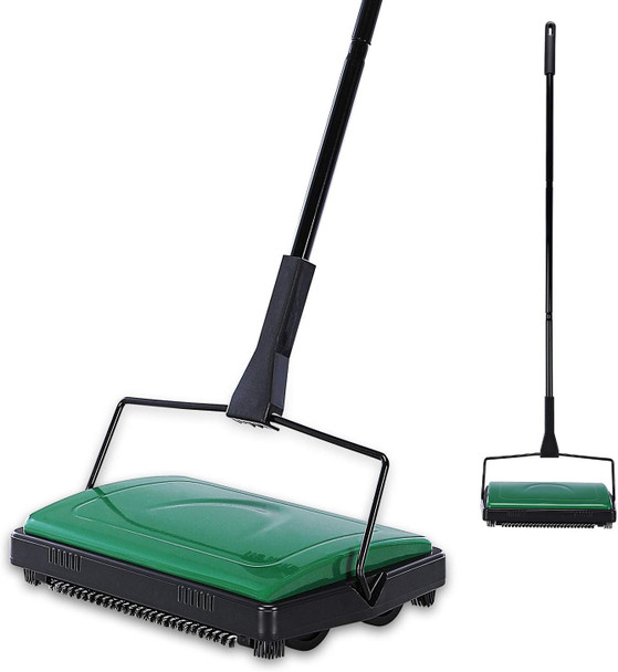Yocada Carpet Sweeper Cleaner For Home Office Low Carpets Rugs Undercoat Carpets Pet Hair Dust Scraps Paper Small Rubbish Cleaning With A Brush Green Yocada Carpet Sweeper Cleaner For Home Office Low Carpets Rugs Undercoat Carpets Pet Hair Dust Scraps Paper Small Rubbish Cleaning With A Brush Green