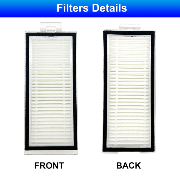 6 Pack Filters Compatible With Roborock Q7 Max+,Q7,Q7+,Q7 Max,Q5 Pro+,Q5 Pro,Q8 Max,Q8 Max+ Robot Vacuum And Mop 6 Pack Filters Compatible With Roborock Q7 Max+,Q7,Q7+,Q7 Max,Q5 Pro+,Q5 Pro,Q8 Max,Q8 Max+ Robot Vacuum And Mop