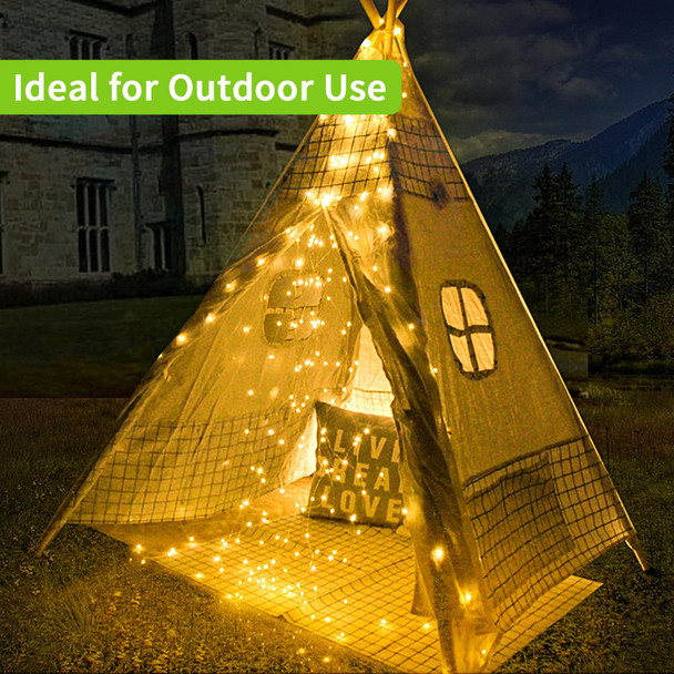 Solar String Lights Outdoor, 99 Feet 300 LEDs 8 Modes Solar Fairy Lights for Outside, Waterproof Solar Outdoor Lights for Patio Yard Christmas Tree Halloween Wedding Party Decorations, Cool White