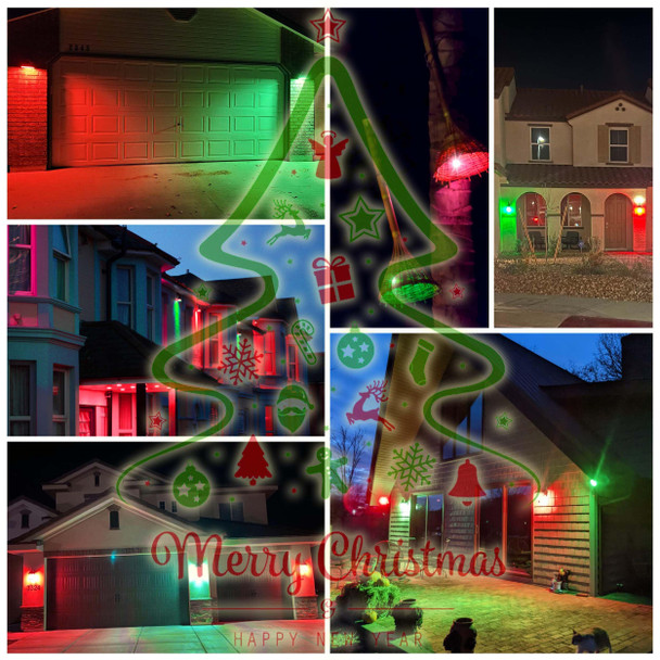 ALIDE Red Green E12 LED Candle Light Bulb4W, 40Watt Equivalent, E12 Small Base C7 T6 Red Green LED Bulbs for Christmas Holiday Festival Party Decoration Chandelier Candelabra Bulbs,4Pack Mix