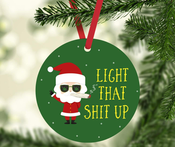 Andaz Press Marijuana Pot Cannabis Weed Round Metal Christmas Ornament Keepsake, Light That Shut Up, Santa Blunt, 1-Pack, Christmas Ideas Weed Ornaments for Christmas Tree Weed Christmas Ornaments Andaz Press Marijuana Pot Cannabis Weed Round Metal Christmas Ornament Keepsake, Light That Shut Up, Santa Blunt, 1-Pack, Christmas Ideas Weed Ornaments for Christmas Tree Weed Christmas Ornaments