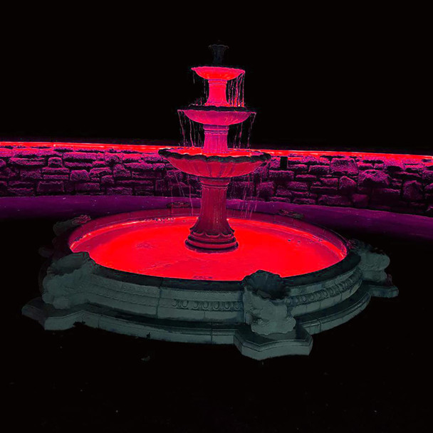 16.4FT Neon Lights Red, LED Flexible Linkable Waterproof Strip Rope Lights for DIY Sign Living Gaming Room Bedroom Bars Wall Party Wedding Christmas Indoor Outdoor Décor