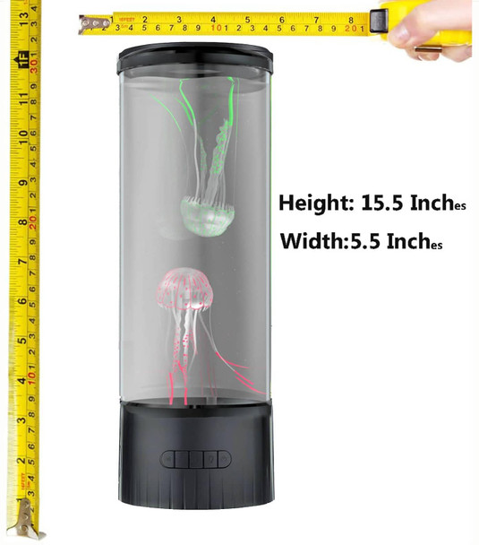 CALOVER Large Jellyfish Lamp s for Kids Adults Electric Fantasy Tank Aquarium Night Mood Light for Birthday Holiday Home Christmas Decoration Relaxion