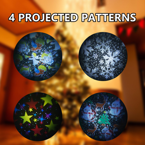 CCBodily Christmas Tree Topper Star LED Rotating - 5 Projection Modes Lighted Glitter Sparkling Holiday Decor Gold CCBodily Christmas Tree Topper Star LED Rotating - 5 Projection Modes Lighted Glitter Sparkling Holiday Decor Gold