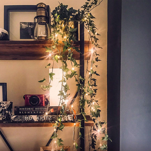 4 Pack Solar Fairy Lights 131.2Ft 400 LED, Outdoor Twinkle Lights with 8 Modes, Waterproof Silver Wire String Lights for Garden Patio Party Weding Decorations (Warm White)