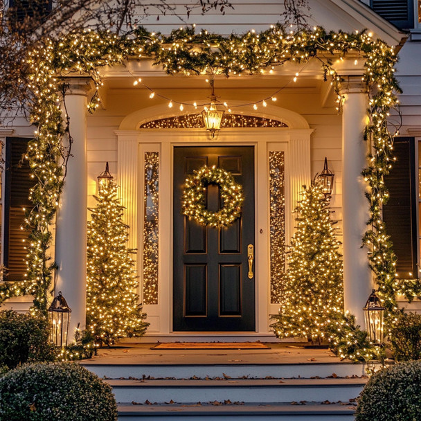 Dazzle Bright 60 Pcs Replacement Christmas Mini Light Bulbs, Warm White Incandescent String Light Bulbs with Green Base, 2.5 V Bulbs for Indoor Outdoor Xmas Tree Decor, 170 mA, 0.42 Watt