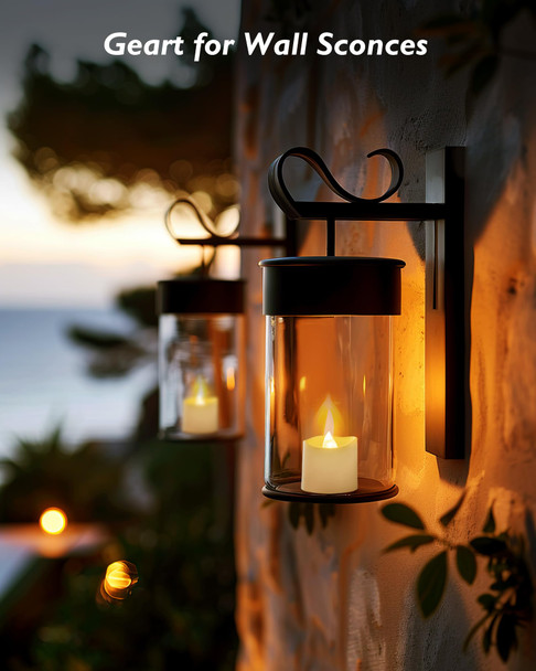 Homemory 24Pack Flameless LED Votive Candles, 200+Hour Long Lasting Electric Fake Candles, Battery Operated Tealights in Warm White for Christmas, Wedding Decor (Ivory Base, Batteries Included)