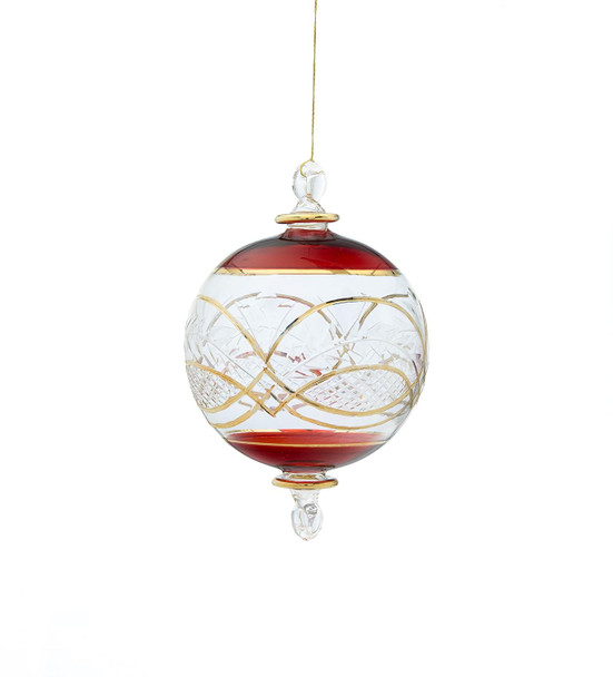 Engraved Red and Clear Glass Christmas ornament for Christmas tree decorations Hanging ornaments for Tree decorations Christmas decor for home ornaments for summer decoration Egyptian glass Engraved Red and Clear Glass Christmas ornament for Christmas tree decorations Hanging ornaments for Tree decorations Christmas decor for home ornaments for summer decoration Egyptian glass