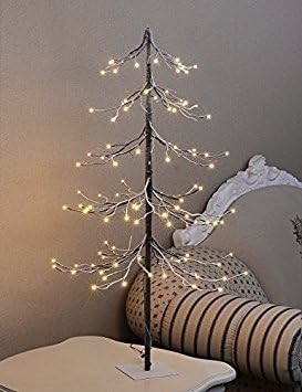 LIGHTSHARE 4FT 112L LED Lighted Tree,Home Festival Party Christmas, Indoor and Outdoor Use, Warm White