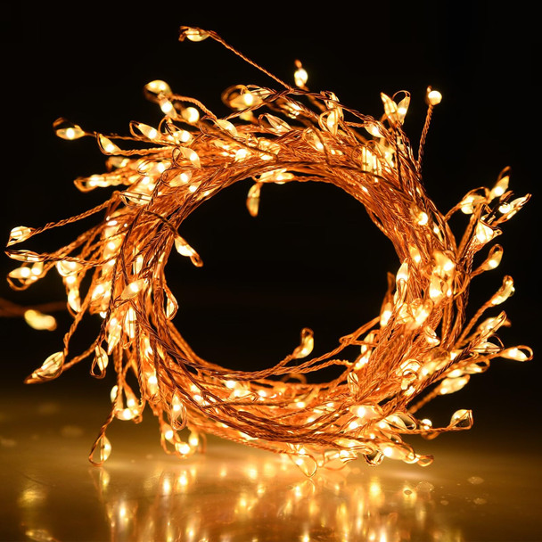 Battery Operated Christmas Lights, 20FT Garland Lights 200 Led Fairy Lights with Remote 8 Modes Christmas Fairy Lights Waterproof Fairy Lights for Bedroom Christmas Tree Wreath Decorations