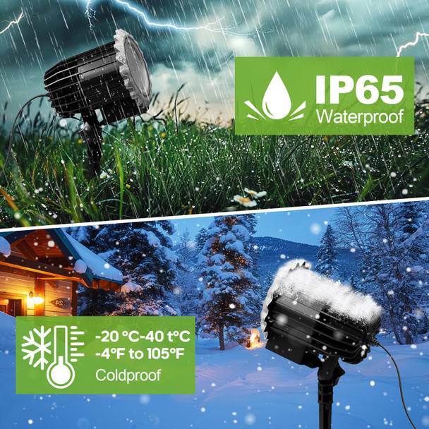 Christmas Nativity Scene Projector Lights Outdoor Indoor,Waterproof Holiday Projector with Stars,Christmas Decorations Light for Walls, Windows, and Garage Doors