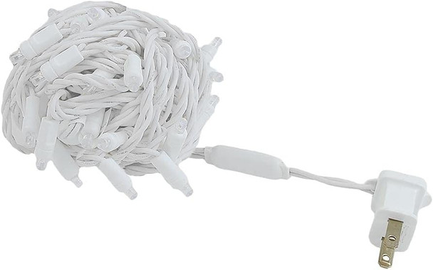 Novelty Lights 25FT 50 LED Decorative String Lights Outside Lights For Yard, Led Christmas Lights Outdoor String Lights For Outside (Pure White)