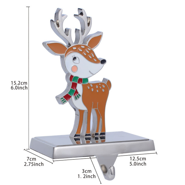 Christmas Tree Stocking Holders for Fireplace Mantle Reindeer Mantle Stocking Hangers Snowman Sturdy Stocking Hook Santa Claus Christmas Ornaments Holder Fireplace Home Decoration (4,C-Multi Holder) Christmas Tree Stocking Holders for Fireplace Mantle Reindeer Mantle Stocking Hangers Snowman Sturdy Stocking Hook Santa Claus Christmas Ornaments Holder Fireplace Home Decoration (4,C-Multi Holder)