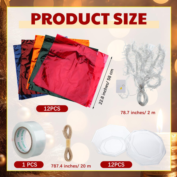 1 Pcs 10 Feet Christmas Candy String Lights, 12 Candy Garlands with Light Strings DIY Colorful Candy Cane Rope Lights for Indoor Outdoor Hanging Christmas Tree Decorations