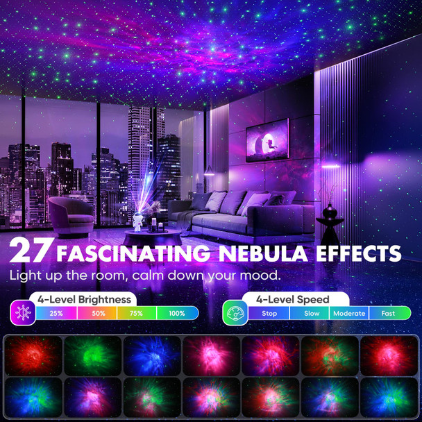 Astronaut Galaxy Projector, Star Projector for Bedroom, Nebula Night Light Projector with Timer and Remote, LED Space Galaxy Lamp for Room Decor, Home Decor, s for Kids, Christmas, Birthday