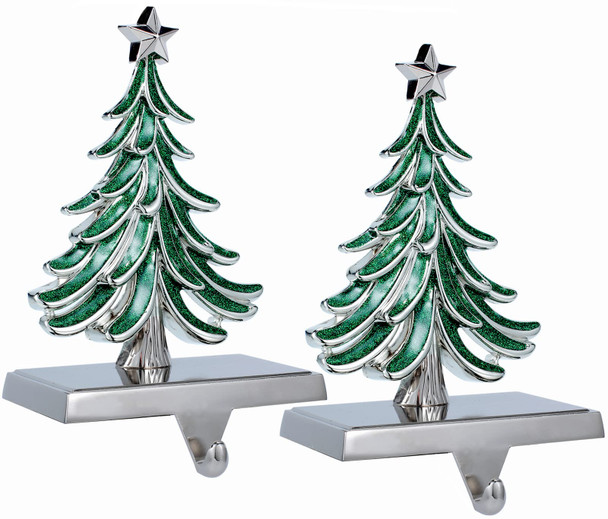 2 Pack Double Christmas Tree Stocking Holders Sliver Christmas Tree Mantle Stocking Hangers Holiday Fireplace Topper Hooks Christmas Decoration (2, Christmas Tree) 2 Pack Double Christmas Tree Stocking Holders Sliver Christmas Tree Mantle Stocking Hangers Holiday Fireplace Topper Hooks Christmas Decoration (2, Christmas Tree)