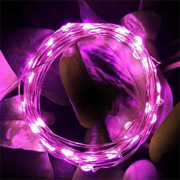 4 Pack Battery Operated Dewdrop Led Lights,Indoor Mini Fairy Lights With Timer Function,For Wedding Home Parties Christmas Holiday Decoration,6 Hours on/18 Hours Off ,30 Count LEDs,10 Feet (Pink)