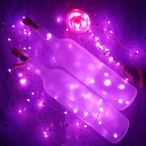 4 Pack Battery Operated Dewdrop Led Lights,Indoor Mini Fairy Lights With Timer Function,For Wedding Home Parties Christmas Holiday Decoration,6 Hours on/18 Hours Off ,30 Count LEDs,10 Feet (Pink)