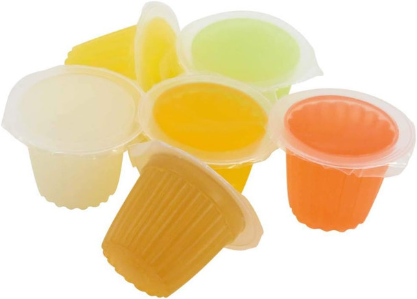Assorted Fruit Cups - Jelly Parrot Treats 6Pk1