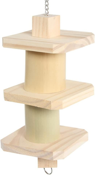 Bamboo Cups Chewable Foraging Parrot Toy Large Bamboo Cups Chewable Foraging Parrot Toy Large