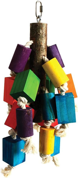 Big Beaks Rainbow Stacker Parrot Toy