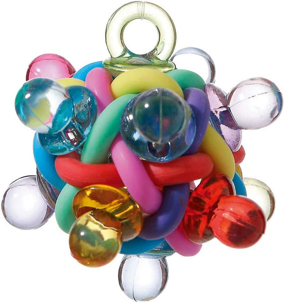Binkies Ball Foot Toy For Parrots African Greys - Medium