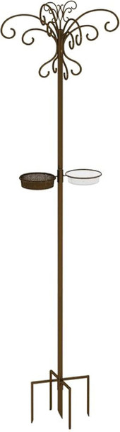 Honeyfield'S 71481797 Wild Bird Prem All In 1 Feeding Dining Station, Brown/Black, 210.0 Cm60.0 Cm60.0 Cm71481797