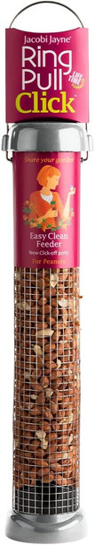 Jacobi Jayne Ring-Pull Click Medium Peanut Feeders, Zinc Birdrp3-P2Z Jacobi Jayne Ring-Pull Click Medium Peanut Feeders, Zinc Birdrp3-P2Z