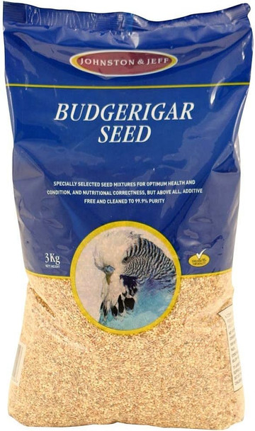 Johnston & Jeff Budgerigar Seed Bird Food 3Kg50318