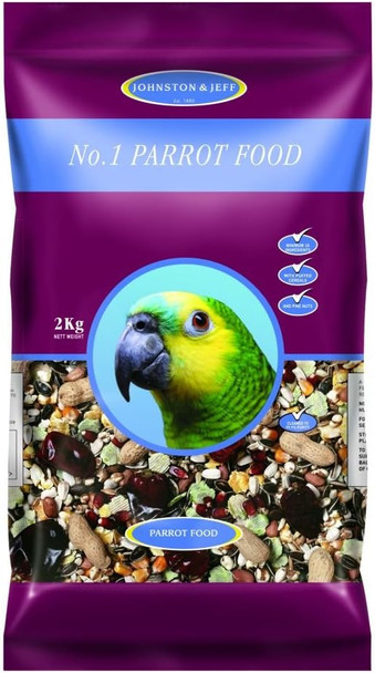 Johnston And Jeff No.1 Parrot Food – 2Kg5031871107067 Johnston And Jeff No.1 Parrot Food – 2Kg5031871107067