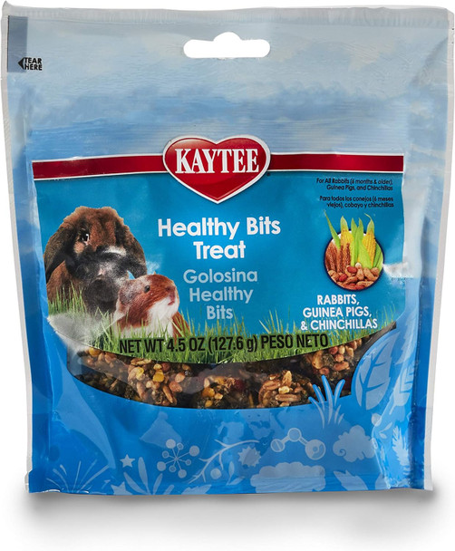 Kaytee Healthy Bits Treat Rabbit And Guinea Pig 4.5 Oz Kaytee Healthy Bits Treat Rabbit And Guinea Pig 4.5 Oz