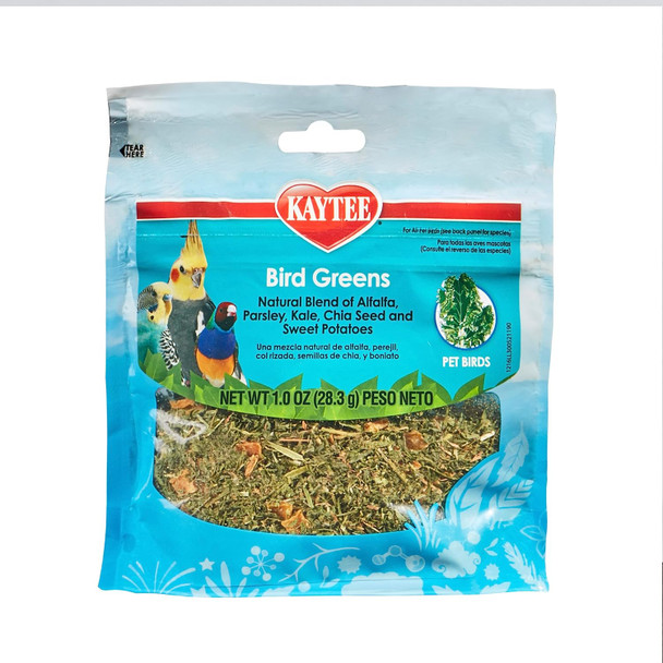 Kaytee Products"C 529082 All Birds Chia/Sweet Pota Foraging Treat Bird Greens, 1 Oz100213745