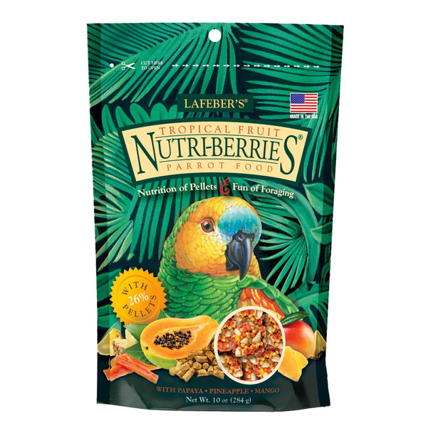 Lafeber'S Tropical Fruit Nutri-Berries For Parrots, 10-Ounce41054826505