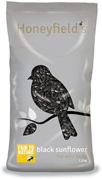 Marriage'S Honeyfields Black Sunflower 1.1Kg Wild Bird Food, Ideal For Hanging Seed Feeders, & For Mixes71050211
