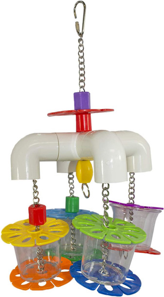 Mobile Forager - Durable Fun Treat Foraging Cage Accessory Toy - Sugar Gliders, Squirrels, Chinchillas, Prairie Dogs, Degus, Opossums, Marmosets, Monkeys, Parrots, Birds, Rats, Hamsters & Gerbils Mobile Forager - Durable Fun Treat Foraging Cage Accessory Toy - Sugar Gliders, Squirrels, Chinchillas, Prairie Dogs, Degus, Opossums, Marmosets, Monkeys, Parrots, Birds, Rats, Hamsters & Gerbils