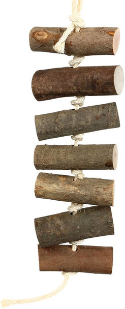 Naturals Log Block Stackers Parrot Toy - Large
