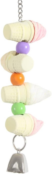 Northern Parrots Ice Cream Kabob Parrot Toy Northern Parrots Ice Cream Kabob Parrot Toy