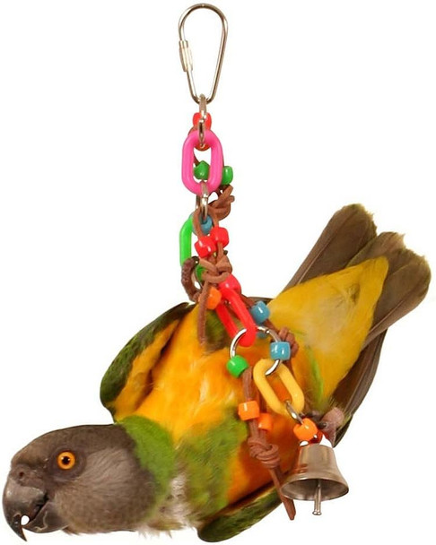 Northern Parrots Links And Knots Parrot Toy - Noise Making Parrot Toy - 20Cm X 4Cm Northern Parrots Links And Knots Parrot Toy - Noise Making Parrot Toy - 20Cm X 4Cm