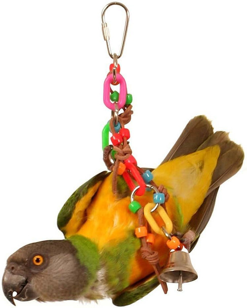 Northern Parrots Links And Knots Parrot Toy - Noise Making Parrot Toy - 20Cm X 4Cm Northern Parrots Links And Knots Parrot Toy - Noise Making Parrot Toy - 20Cm X 4Cm