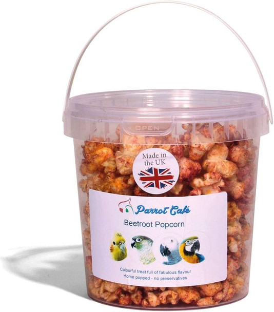 Parrot Cafe Parrot Popcorn Beetroot 40G