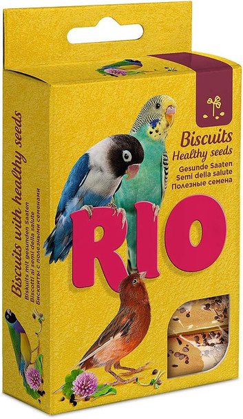 Rio Biscuits For All Birds With Healthy Seeds, 35 G22180 Rio Biscuits For All Birds With Healthy Seeds, 35 G22180