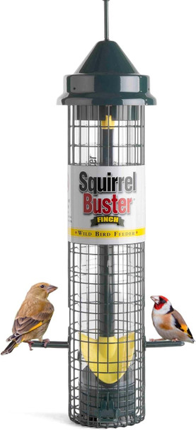 Squirrel Proof Bird Feeder - Squirrel Buster Finch - Marauders Off D Squirrel Proof/Metalsb-F Squirrel Proof Bird Feeder - Squirrel Buster Finch - Marauders Off D Squirrel Proof/Metalsb-F