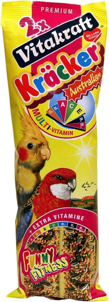 Vitakraft Krcker 21196 Multi-Vitamin Large Budgies Pack Of 221196