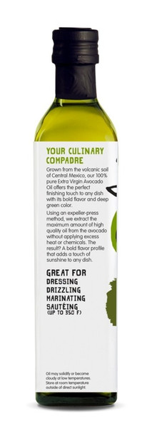 Chosen Foods - Virgin Avocado Oil - Chosen Foods - Virgin Avocado Oil -