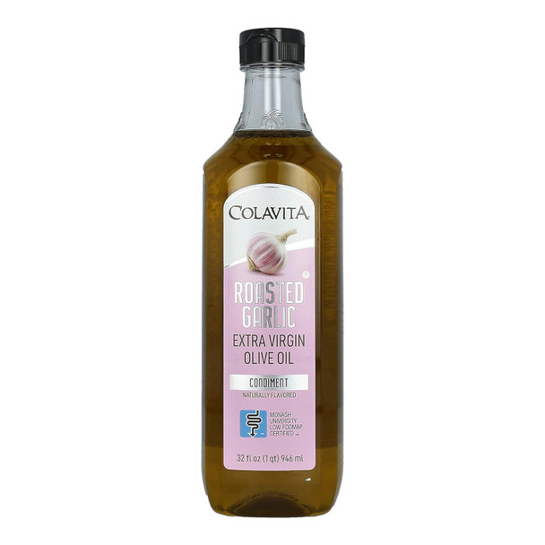 Colavita All Natural Roasted Garlic Extra Virgin Olive Oil 32Oz Plastic Colavita All Natural Roasted Garlic Extra Virgin Olive Oil 32Oz Plastic